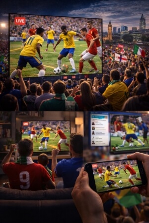 世界的なリーチ